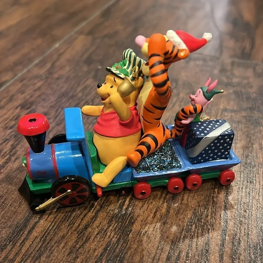 3 vintage hallmark ornaments cool cartoon characters Winnie the Pooh ,Bugs bunny